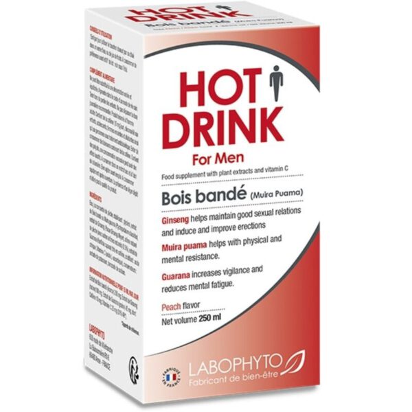 BEBIDA CALIENTE PARA HOMBRES COMPLEMENTO ALIMENTICIO ENERGÍA SEXUAL 250 ML