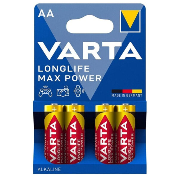 VARTA - MAX POWER PILA ALCALINA AA LR6 BLISTER*4