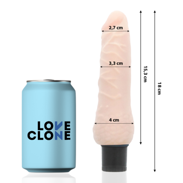 LOVECLONE - SVEN SELF LUBRICATION VIBRADOR 18.5CM