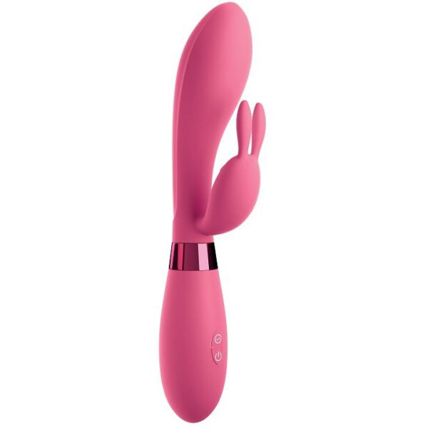 OMG - SELFIE SILICONE VIBRATOR RABBIT PINK