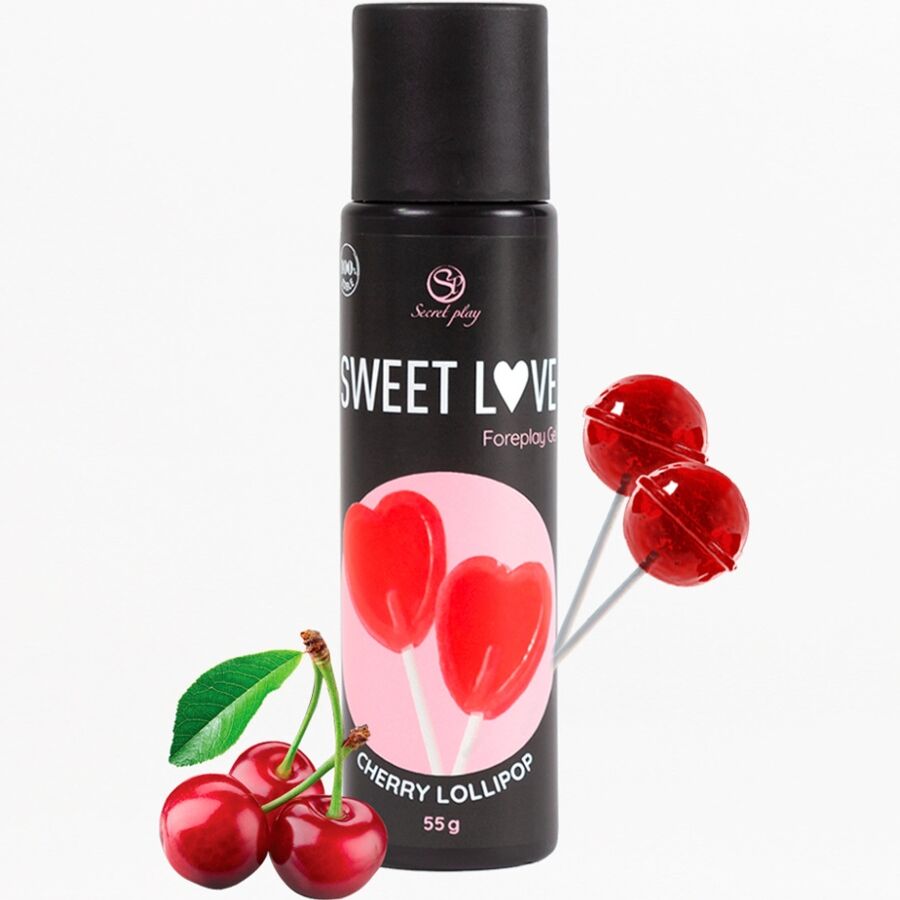 SECRETPLAY - CEREZA LOLLIPOP GEL SWEET LOVE 60 ML